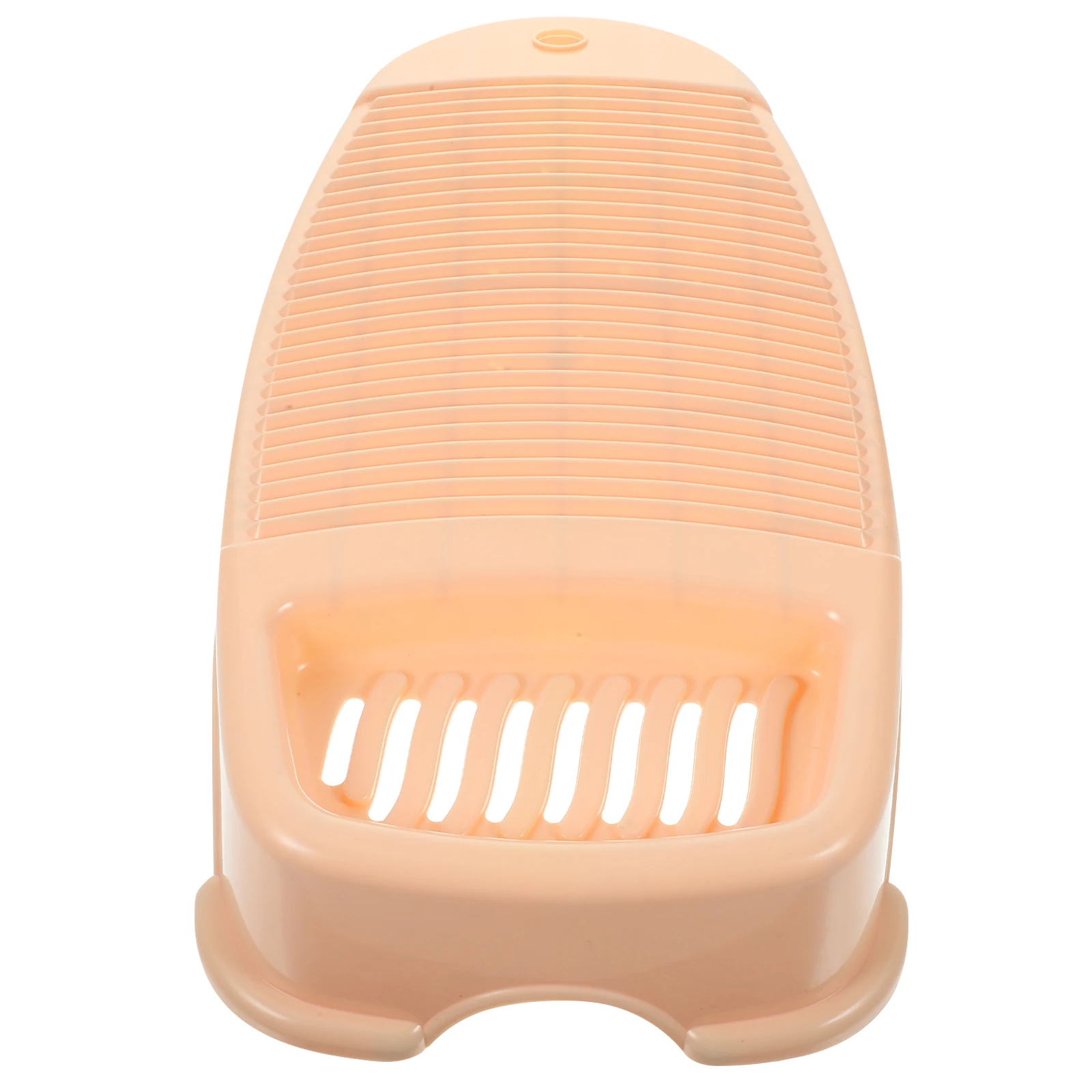

Thickened Washboard Large Beige Portable Non-slip Plastic Laundry Scrub Board Hand Wash Clothes Home Use Storage Design