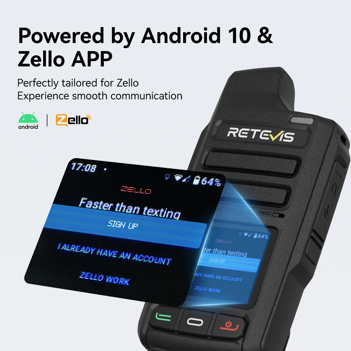 Retevis Global POC Radio