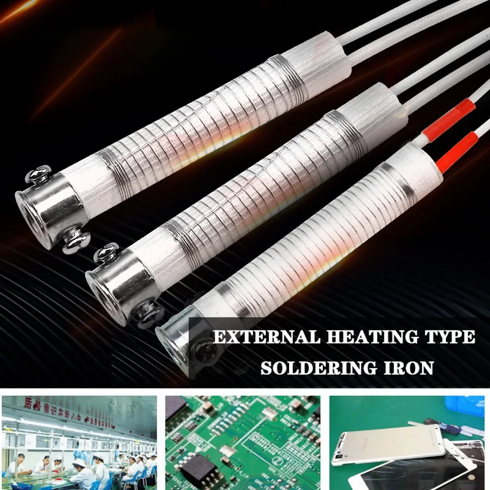 220V Electric Soldering Iron Heating Element Replacement Core Welding Tool 30W 40W 60W 80W 100W Soldering Heating Element