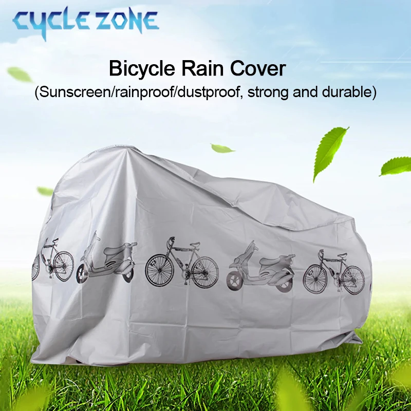 Cubierta para bicicleta, cubierta para lluvia para motocicleta, impermeable, a prueba de polvo, Anti-UV, protección exterior, cubierta para bicicleta de montaña, accesorios para todas las estaciones