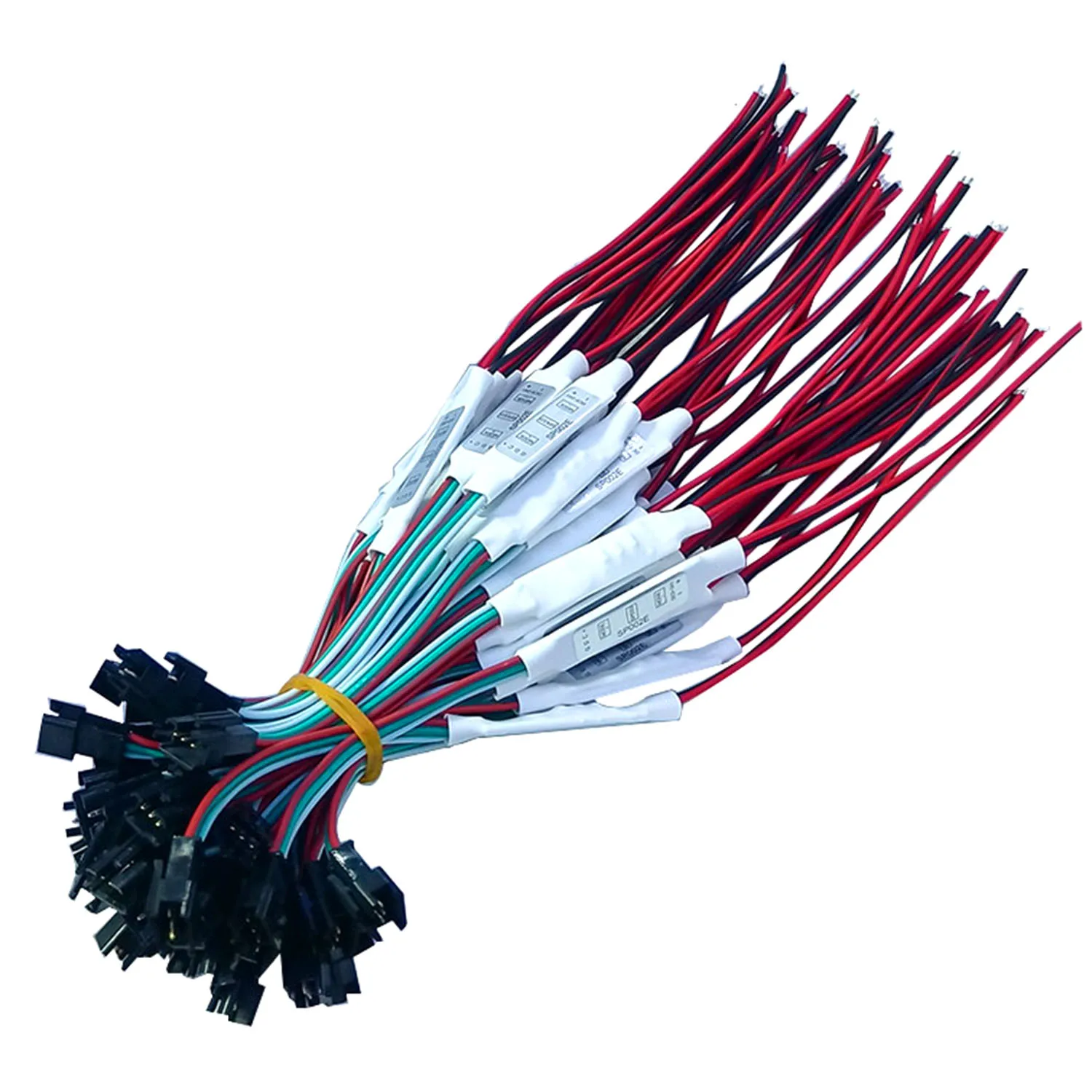 SP002E Mini 3-Key 3PIN/4PIN LED Controller DC5V-24V for RGBIC WS2811 WS2812 WS2813 WS2815 Individually Addressable LED Strip
