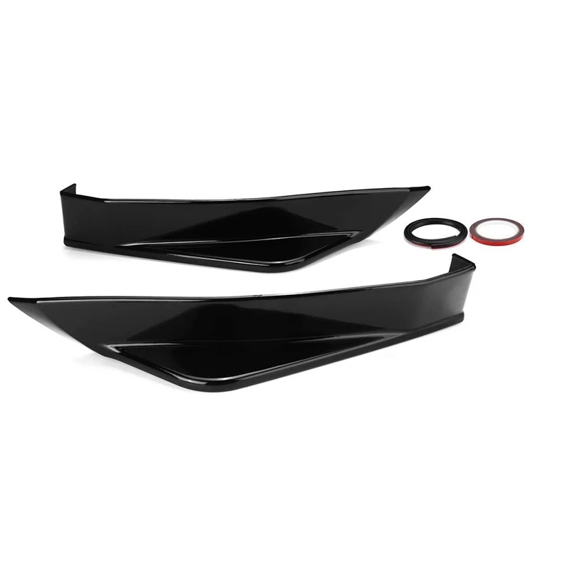 Car Rear Side Bumper Lip Aprons Diffuser Splitter Canard For Subaru BRZ 2013-2018