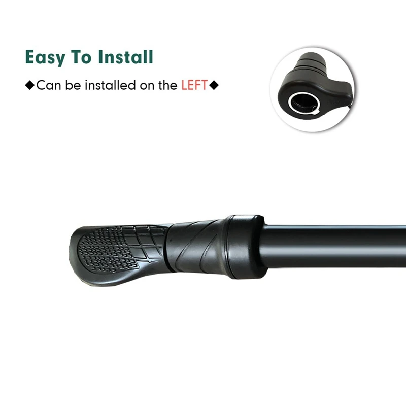 Half Turn Handle Throttle Waterproof Connector Black 12X9x7cm Bicycle Lithium Conversion Electric Bike Booster Accessories image 3