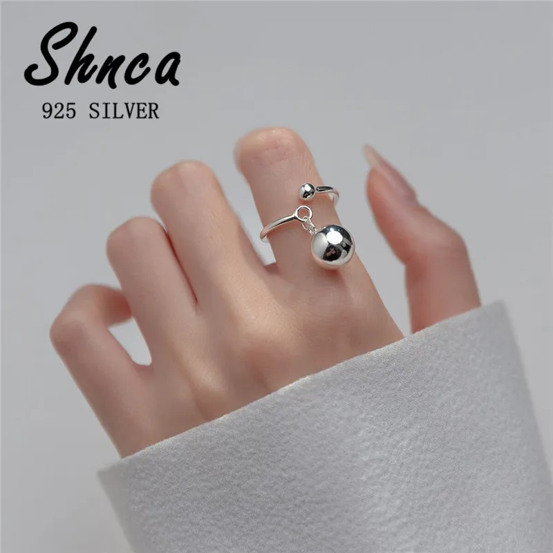 

Роскошные новые модные бриллиантовые Серебряные Круглые шарики с кисточками Открытые Кольца для женщин и девушек LR028