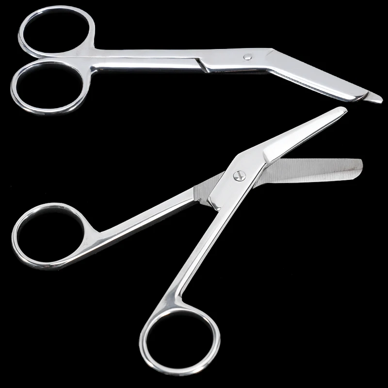 14 سنتيمتر الأسنان الفولاذ المقاوم للصدأ الشاش ضمادة مقص خلع الملابس مقص جراحي المنزل الجص مقص ممرضة مقص أدوات طبيب الأسنان #5