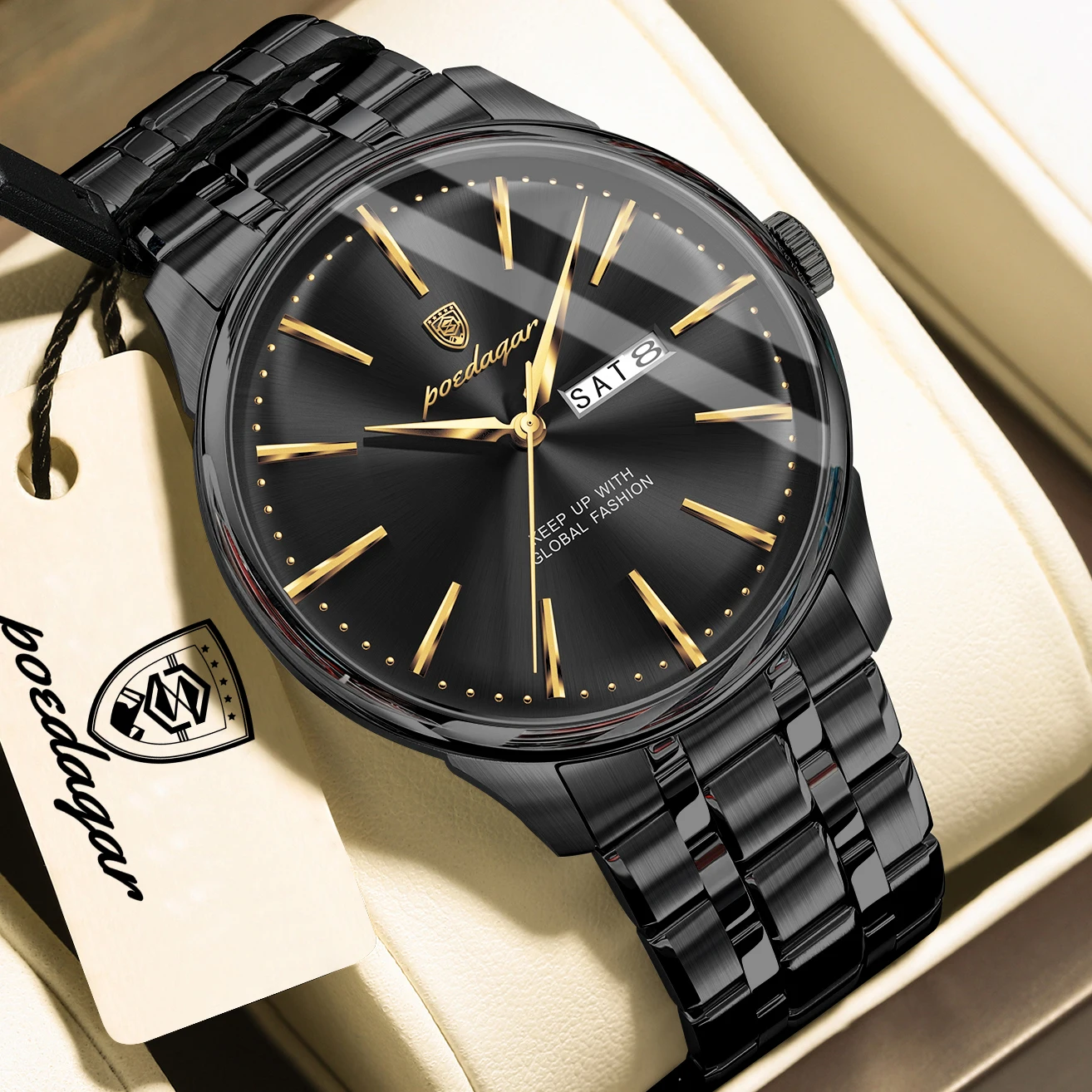 포에다가 럭셔리 비즈니스 남성용 시계 날짜 요일 방수  - Patek Philippe Watch Nautilus 리뷰 및 가격