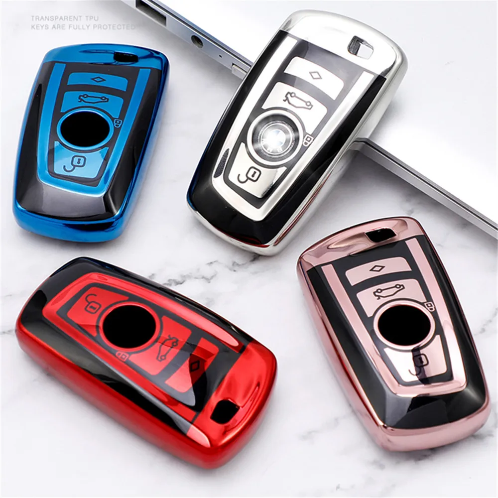 TPU Car Smart Key Cover Case Shell Fob Bag Holder for Bmw F20 F30 G20 F34 F31 F10 G30 F11 X3 F25 X4 I3 M3 M4 1 5 3 Series