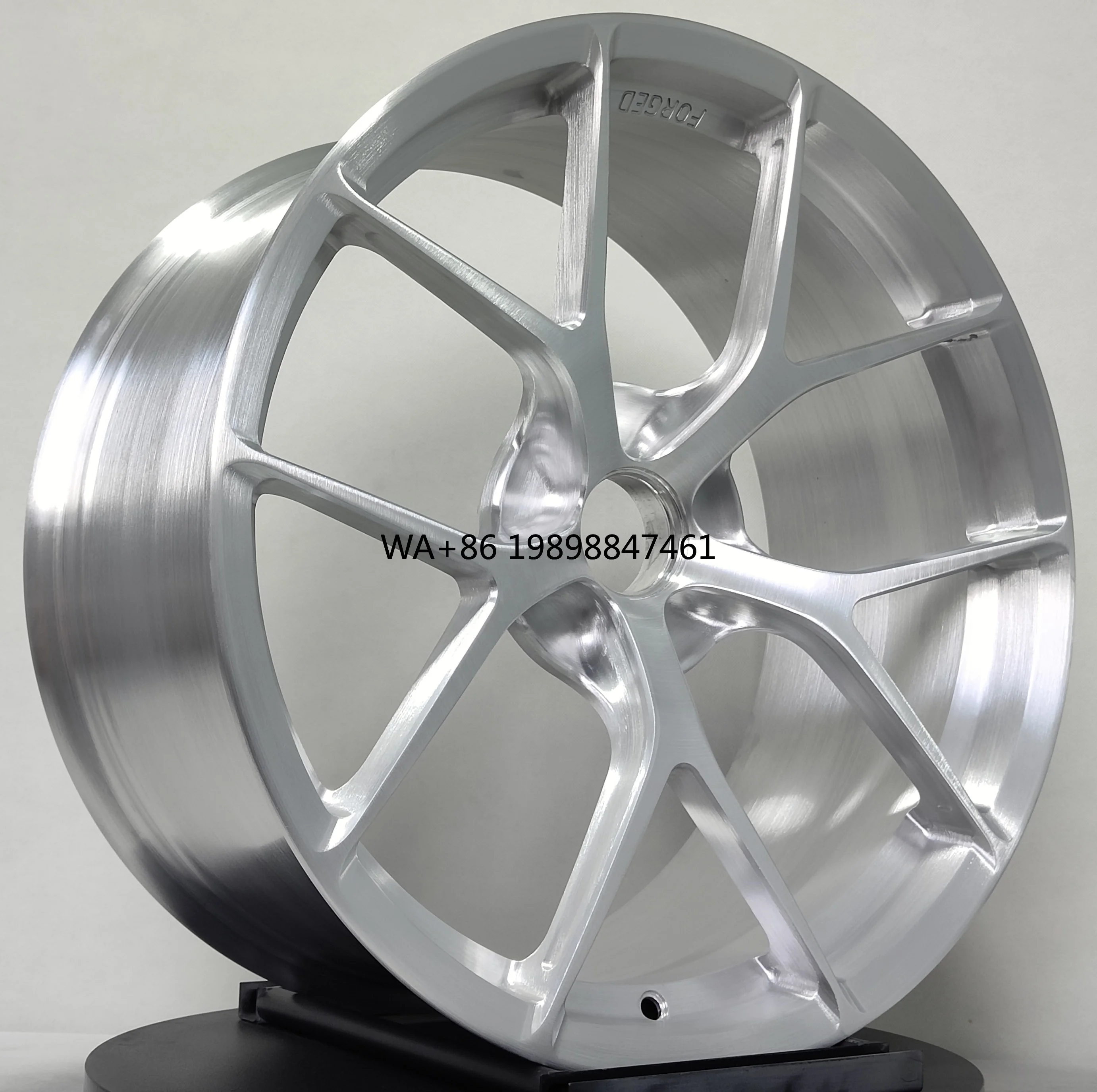

Deep Concave Forged Rims Brushed Finish Wheels Light Weight Wheels Passenger Car Wheel Custom Made