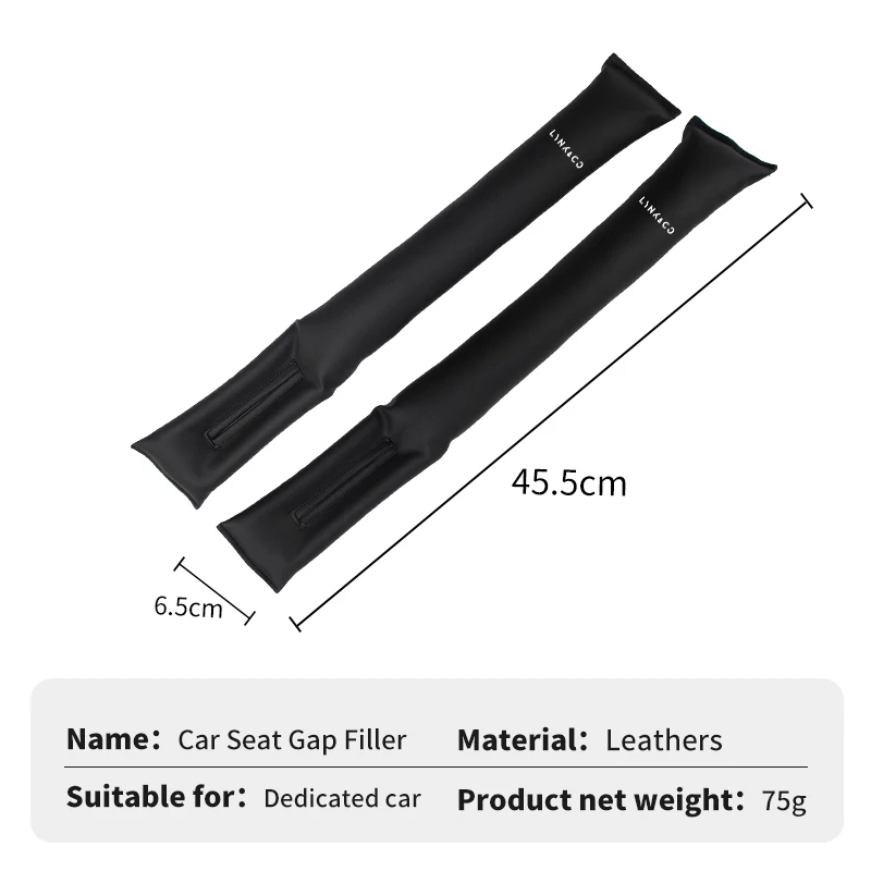 Car Seat Gap Filler Plugs Seat Seam Leak Strips For Lynk Co 01 02 + Hatchback 03+ Phev 05+ Phev 06 09 Accessories Interior