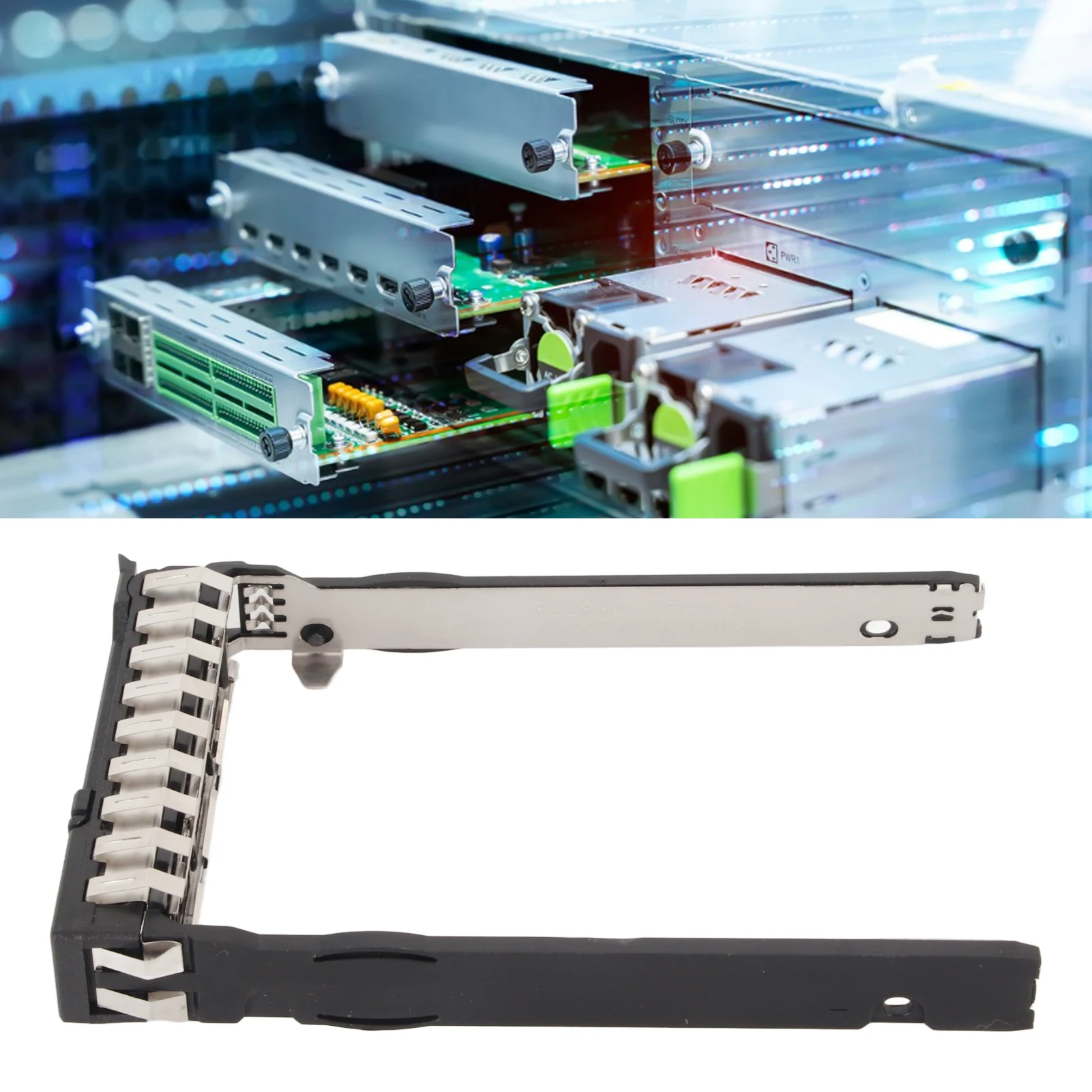 2.5in Hard Drive Tray SAS SATA Antarmuka Hard Drive Converter Cage untuk HPE ProLiant DL385 Gen10 Plus V2