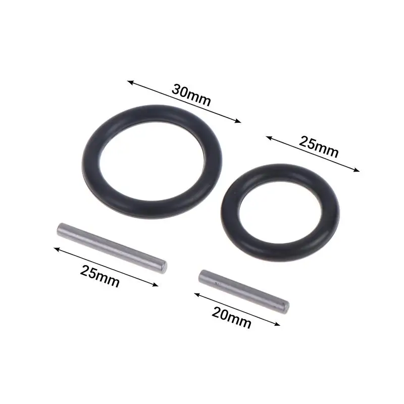 10PCS Replacements Pin/O Rings Set Including Wrenches & Pressure Washers Electric Tool Accessory For 1/2inch Impact Socket Tool
