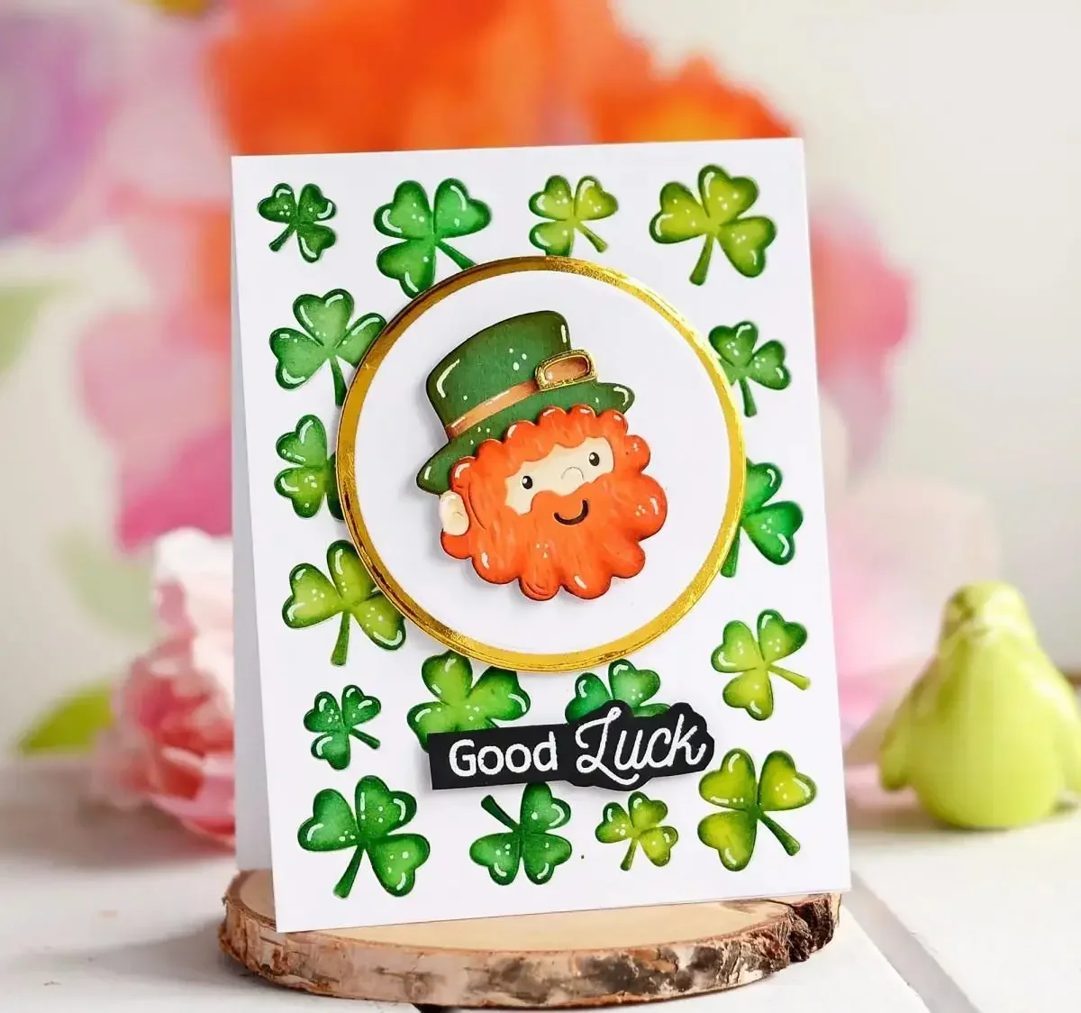 Mmao Craft metal cutting dies cut die mold Clover Panel Shamrock Scrapbook paper craft knife mold blade punch stencils dies