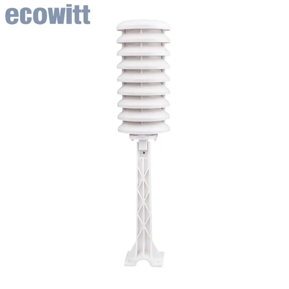 Cobertura de Chuva Solar para Wcowboy Sensor de Temperatura e Umidade Somente Abrigo uv Wn31 Wn32