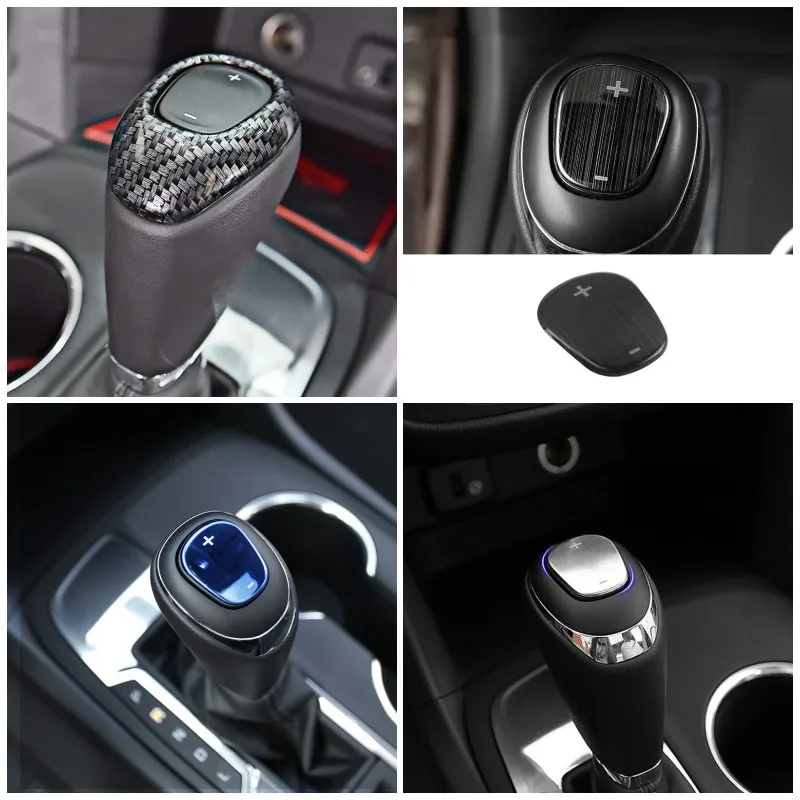 For Chevrolet Malibu Equinox 2017-2018-2020 Accessories Transmission Gear Shift Shifter Knob Gear Head Handle Cover Trim Styling