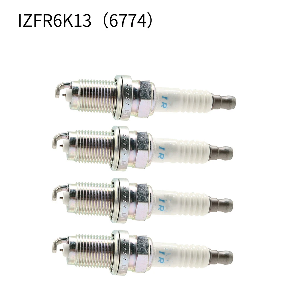 Spark Plug For HONDA Accord Fit CIVIC IZFR6K13 6774 FR6LII330X 9803 9813 5358 IK20 RC8ZWYPB5