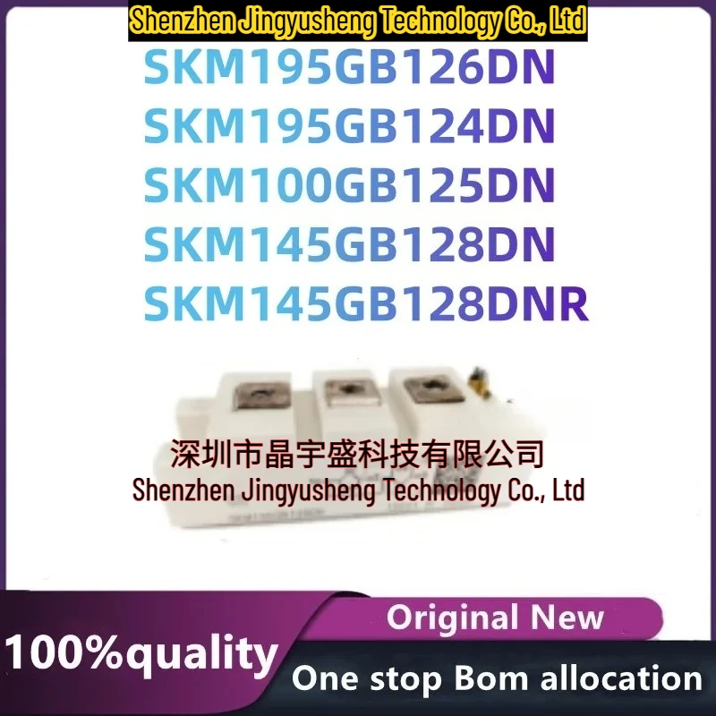 

New Original SKM195GB126DN SKM195GB124DN SKM100GB125DN SKM145GB128DN SKM145GB128DNR Module