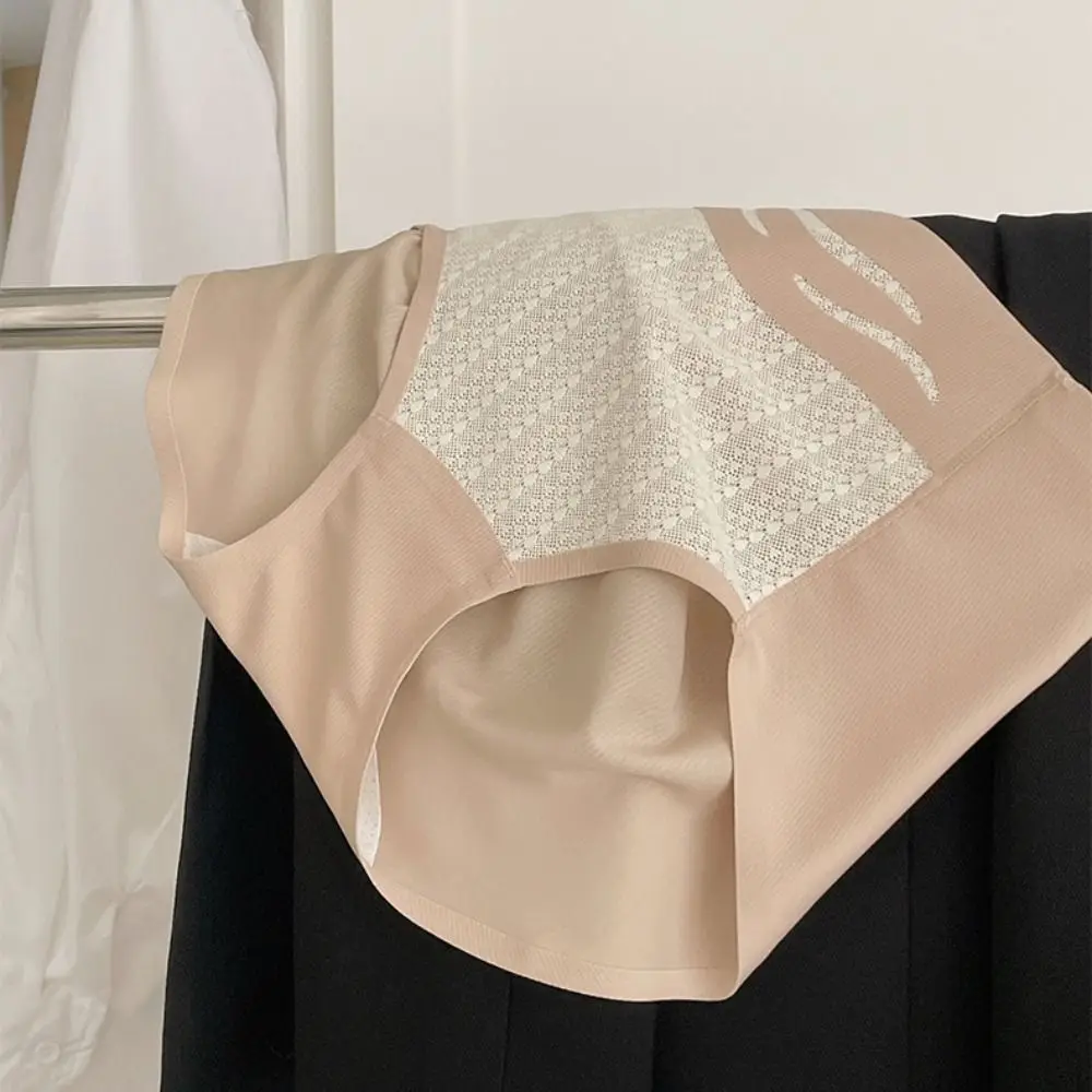 

Breathable High Waist Ice Silk Panties Tummy Control Lingerie Seamless Briefs Cotton Crotch Butt Lifter Underpants Female