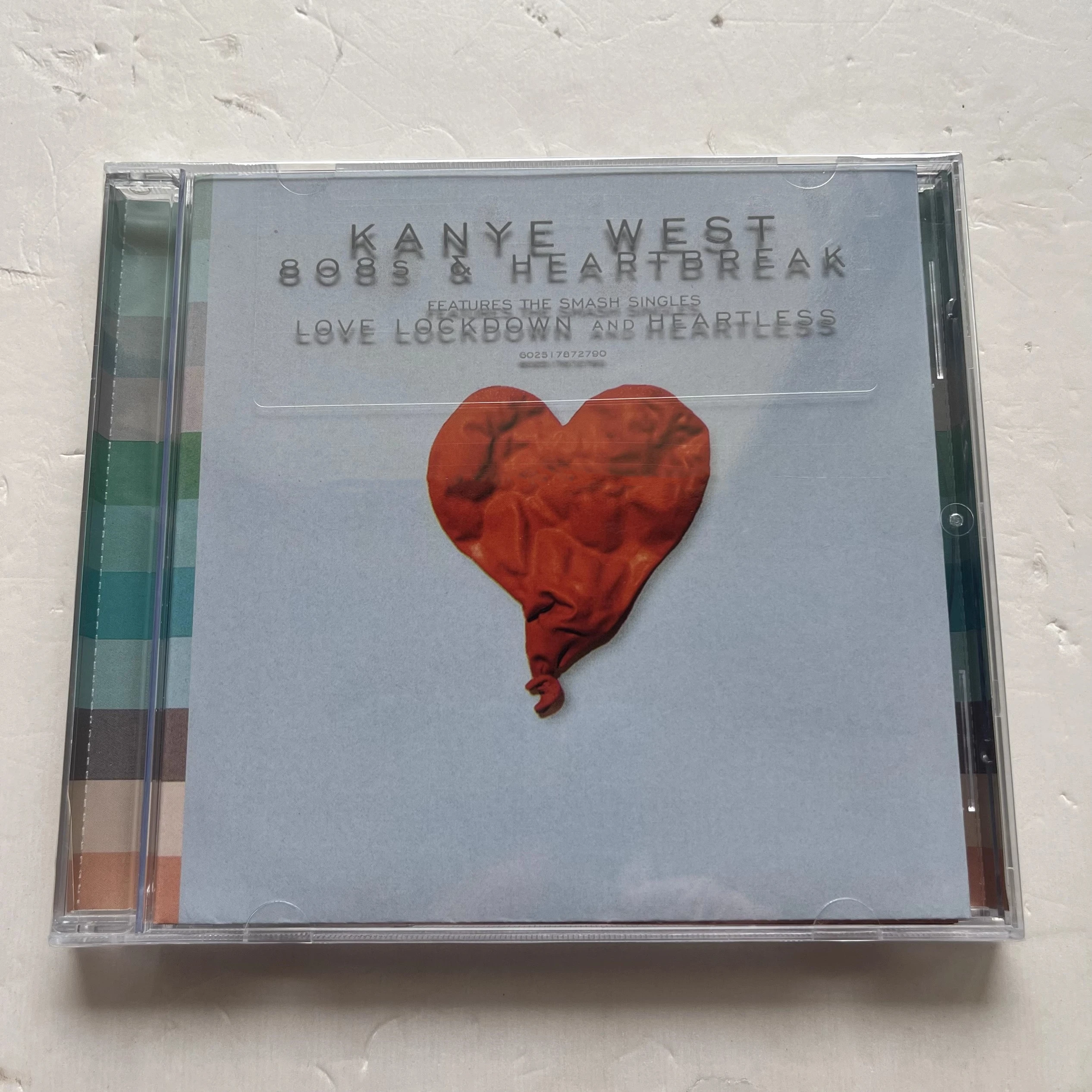 Álbum de música Rap Kanye West CD 808S y Heartbreak, Say You Will, grabación de música, Cosplay, Walkman, coche, trampas de sonido, colección de cajas, regalos
