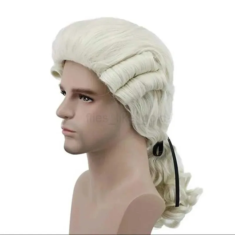 

Hairjoy Synthetic Hair Duchess Judge Cosplay Wig Long Heat Resistant Fiber Curling Anime Male Female W 240801