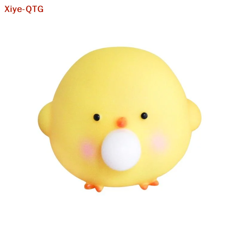 NEW Cute Blow Bubble Chick  Fidget Toys Decompression Sensory Stress Relief Squeeze Toy For Adults Kids Party Favors