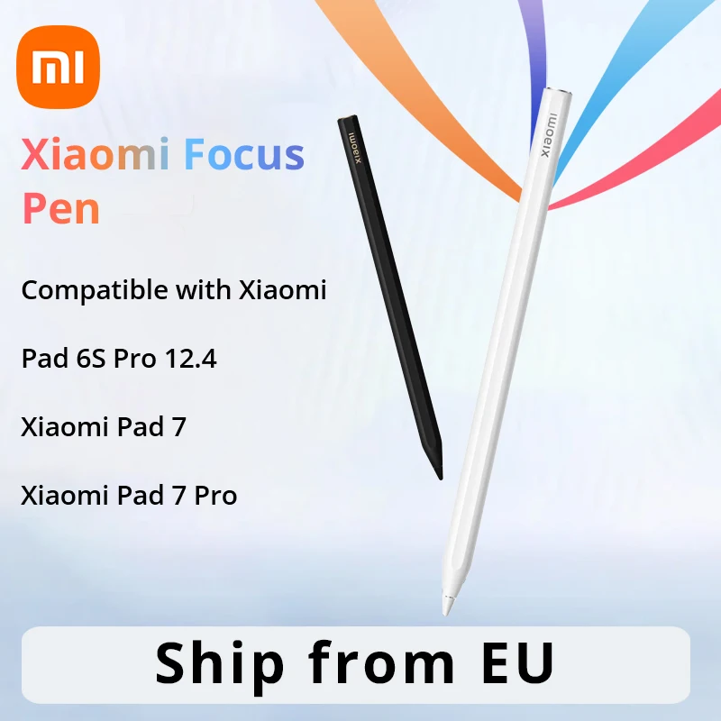 Xiaomi Focus Pen For Xiaomi Pad 7 / 7 Pro / 6S Pro 12.4 Tablet 8192 level Sense Low Latency Magnetic Drawing Writing Pencil