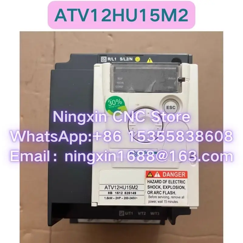 Second-hand ATV12HU15M2 Inverter Functional test OK Fast delivery