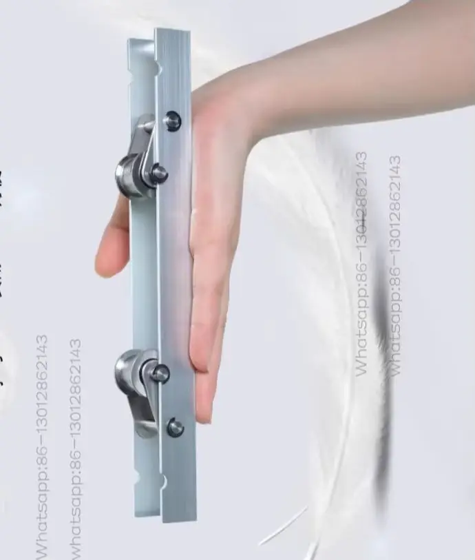 2026  NEW  2-piece Portable Horizontal Fiber Optic Cable Reel Holder Aluminum Alloy Winder, Load Capacity 150KG