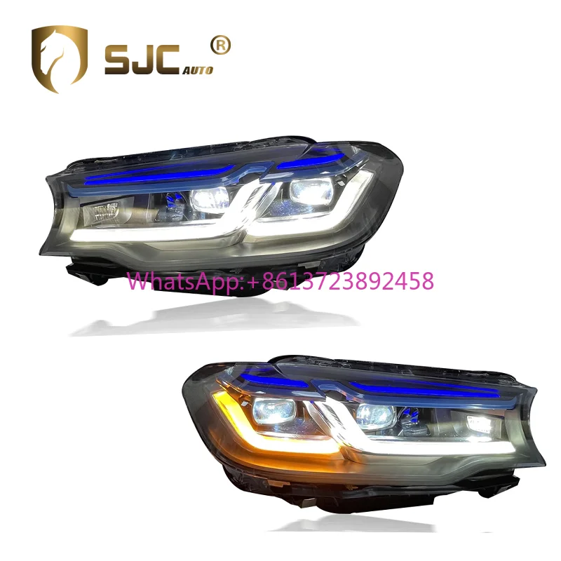 

Auto Car Accessories for BMW 5 Series 2018-2020 Year G30 G38 Headlight Assembly LED Headlamp Daytime Running Lamps