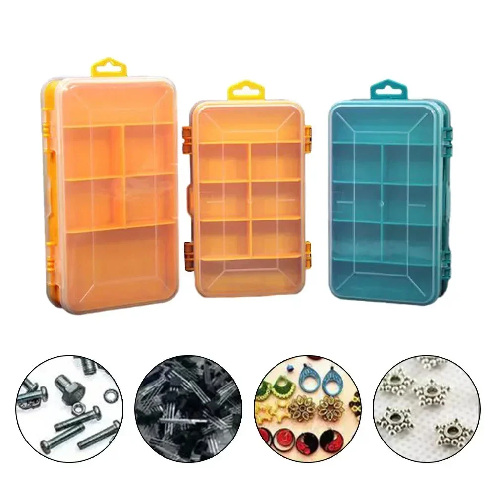 Durable Storage Case Box Tools 13 Bolts Box Tools For ScrewThreads Grids Storage Case Nails Nuts Parts