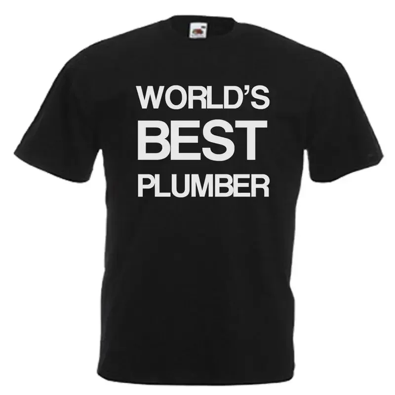 World s Best Plumber Adults Mens T Shirt 12 Colours Size S 3XL