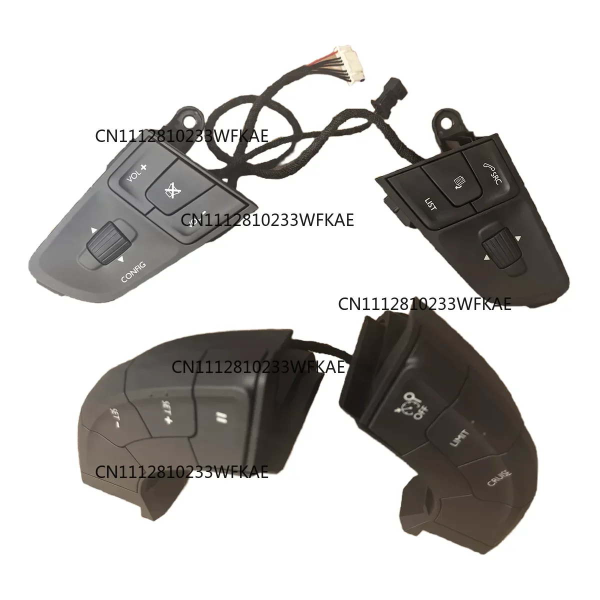 For Peugeot 508 408 4008 5008 2008 308 Citroen C4 C5 C6 Bluetooth Control Volume Switch Hands-free Steering Wheel Cruise Switch