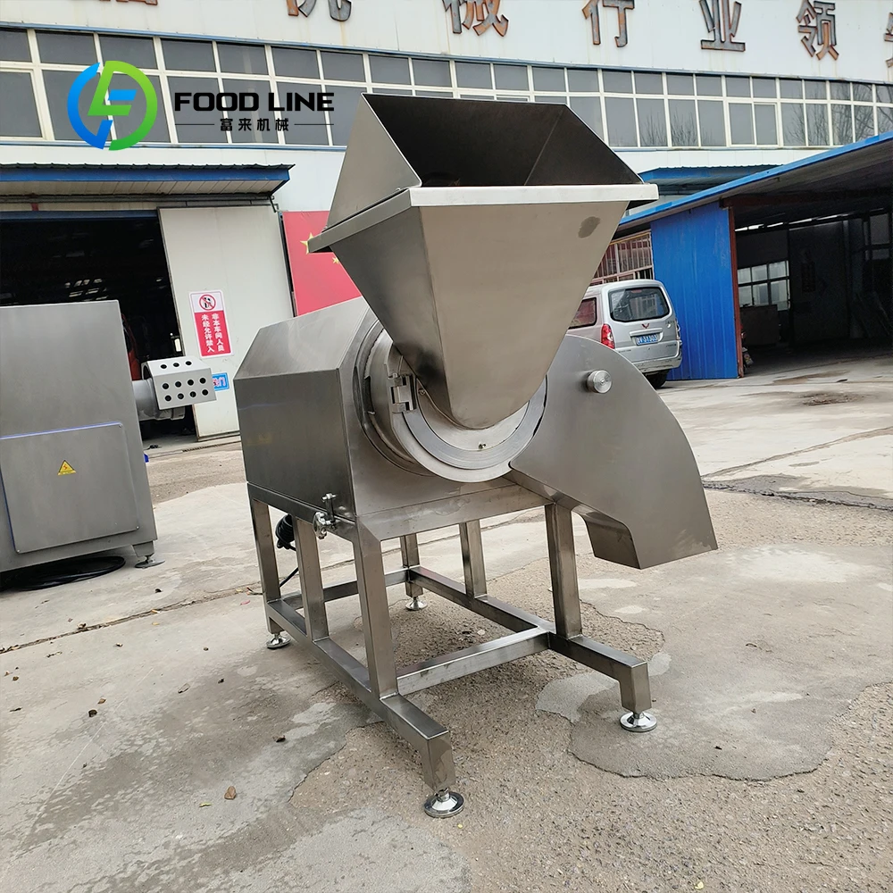 Meat Dicing Machine Auto Cube Cutter Easy Disassembly for Quick Cleaning in Commercial Kitchen Customized