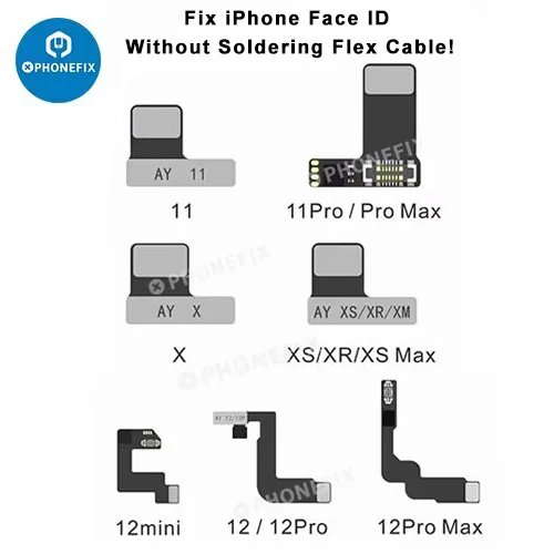 AY A108 No Soldering Face ID Battery Dot Matrix Repair Flex Cable for iPhone X-14PM Face ID Battery Modify Unknow Repari Tool