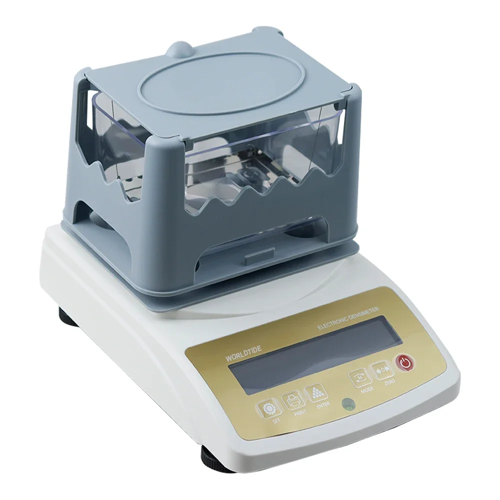 Gold Densimeter เครื่องทดสอบความหนาแน่นแบบดิจิตอลสําหรับ Gold เครื่องวัดความชื้นเครื่องมือเครื่องประดับ mining 0.01-300g 0.005-300g 0.01-1200g 0.001g/cm3