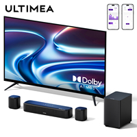 ULTIMEA 5.1 Sound Bar, Surround Sound System Soundbar for TV with Dolby Atmos&APP Control, Home Cinema Bluetooth Speakers