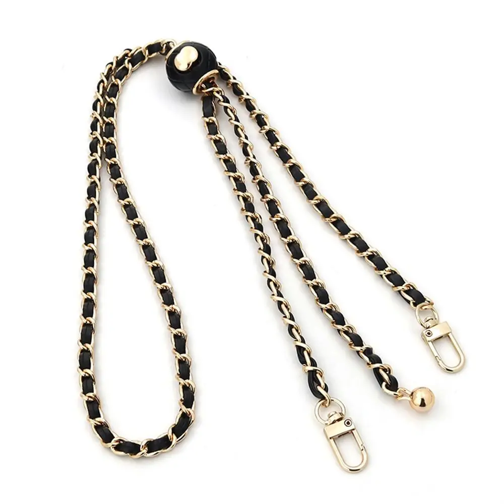 New Golden Balls Chain Replacement Shoulder Strap Non-fading Chain Adjustable Length Strap Bag Chain High-end Shoulder Strap