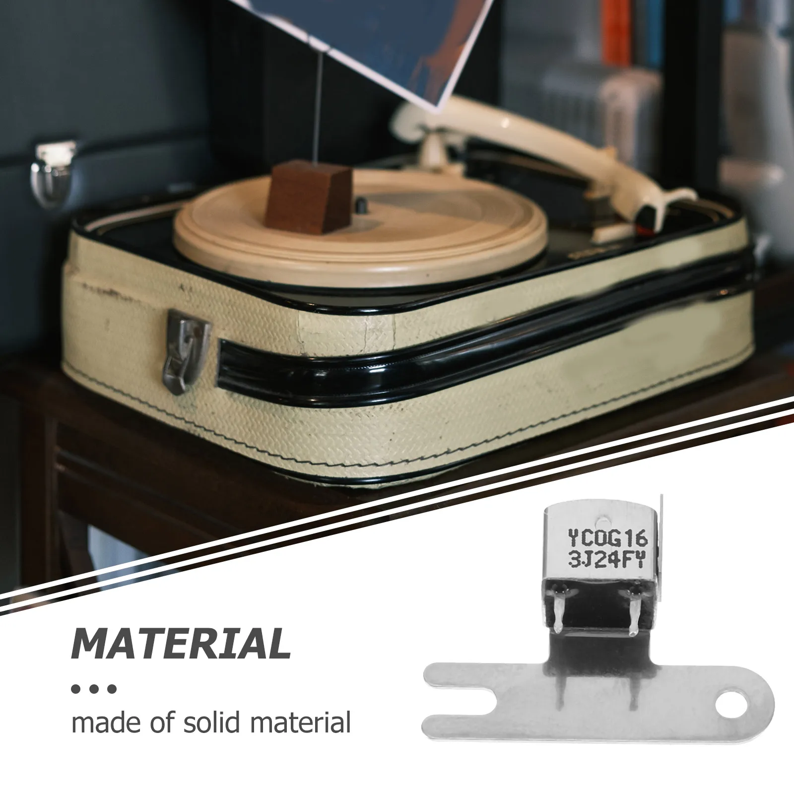 

Cassette Tape Recorder Accessories Stereo Magnetic Head Component Part Large Bracket Stable Reliable Cassette Deck Recorder