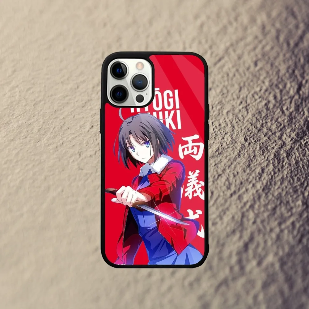 Kara no Kyoukai Ryougi Shiki Phone Case For iPhone 15,14,13,12,11,Plus,Pro,Max Mini Magsafe Magnetic Wireless Charging