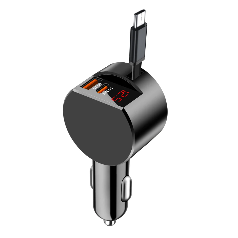 cigarette iphone charger Phone Lighter 120W 4-in-1 Car Charger With USB-C Lightning thanks to its advanced heat dissipation and comprehensive protection features for Mag-Safe Car Mount Charger