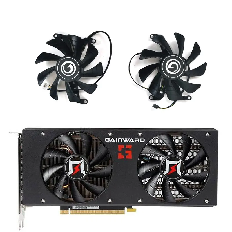 Video Card Fan for Gainward RTX 3060 3060 Ti Ghost 85MM TH9215S2H-PAA04 RTX3060 RTX3060Ti Graphics Card Cooling Fan