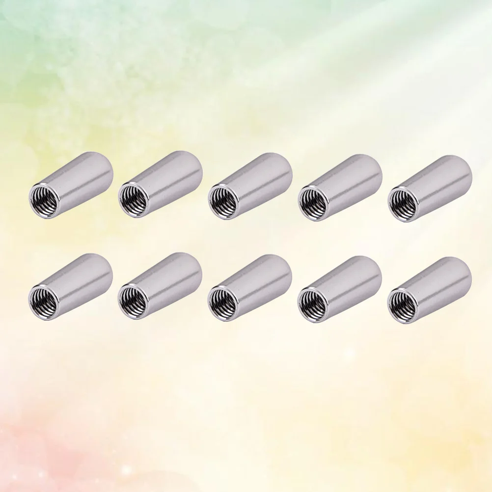 

10Pcs Guitar Toggle Tip Knobs 3 Way Switch Cap for Electric Guitar High Quality Aluminium Alloy Material Silver Replacement