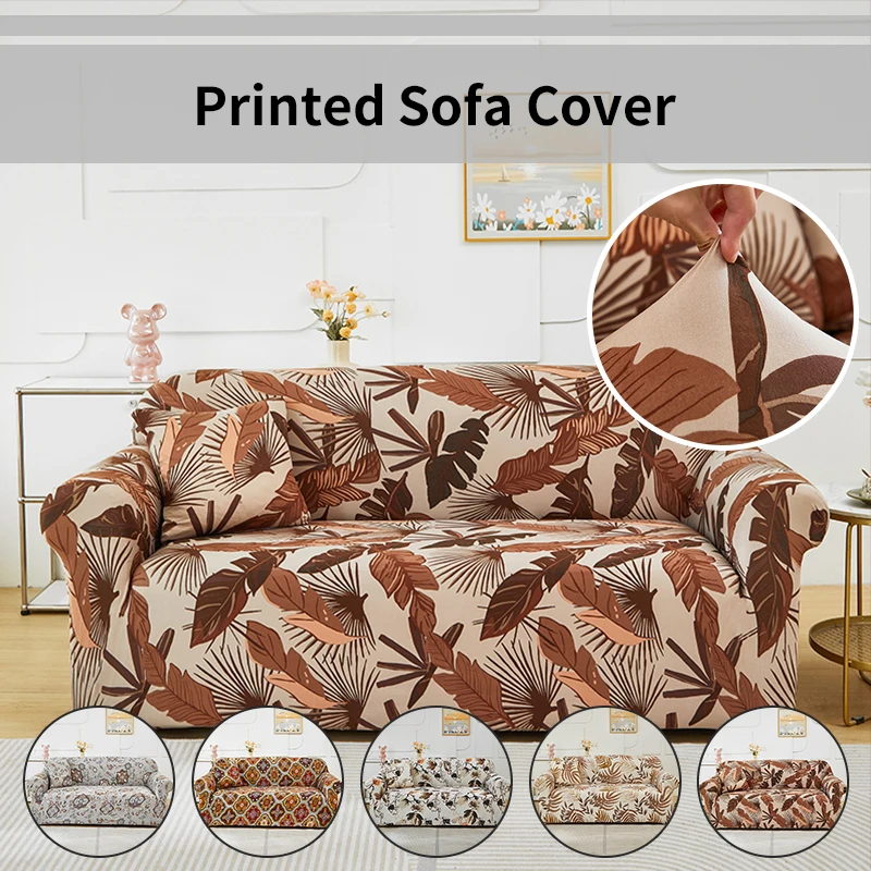 1 PC elastic Sofa Cover Stretch Sofa Cover For Living Room Protector Removable Washable Slipcover easy to install & remove