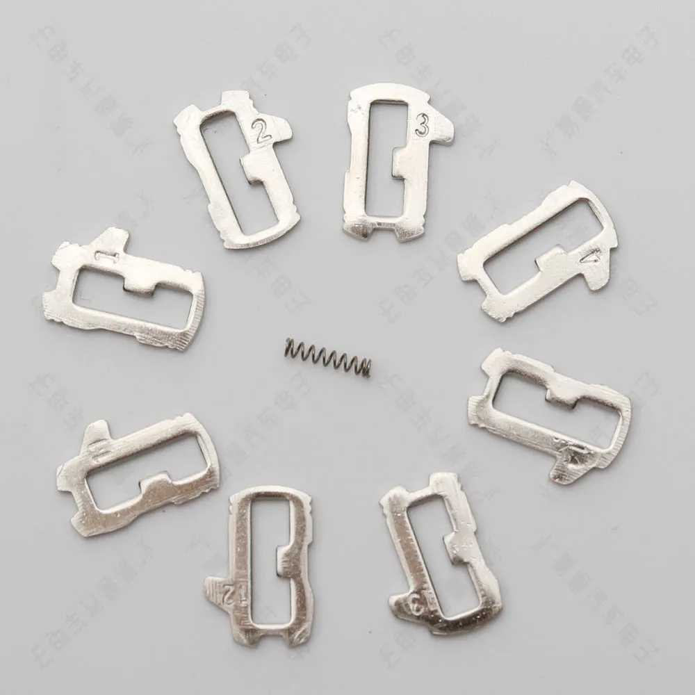 200 قطعة/الوحدة سيارة قفل القصب HU66 لوحة لأودي VW فولكس واجن لوحة لا 1.2.3.4 ، 11.12.13.14 كل 25 قطعة ل VW قفل إصلاح أطقم