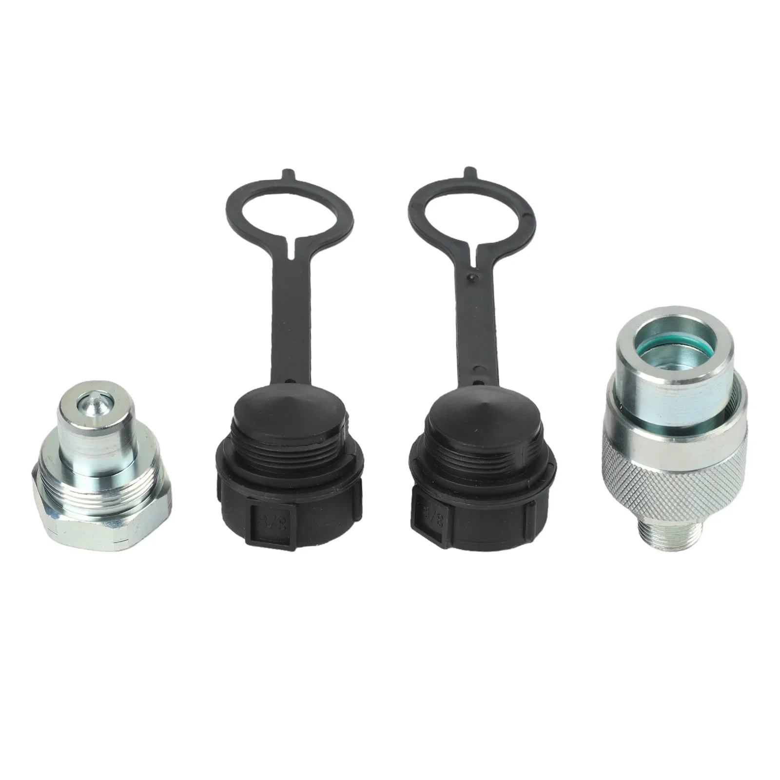 High Pressure Hydraulic Connector Coupler Set 3 8 Inch NPT3 8 Coupler For Demanding Hydraulic Use Seamless Equipment Integration