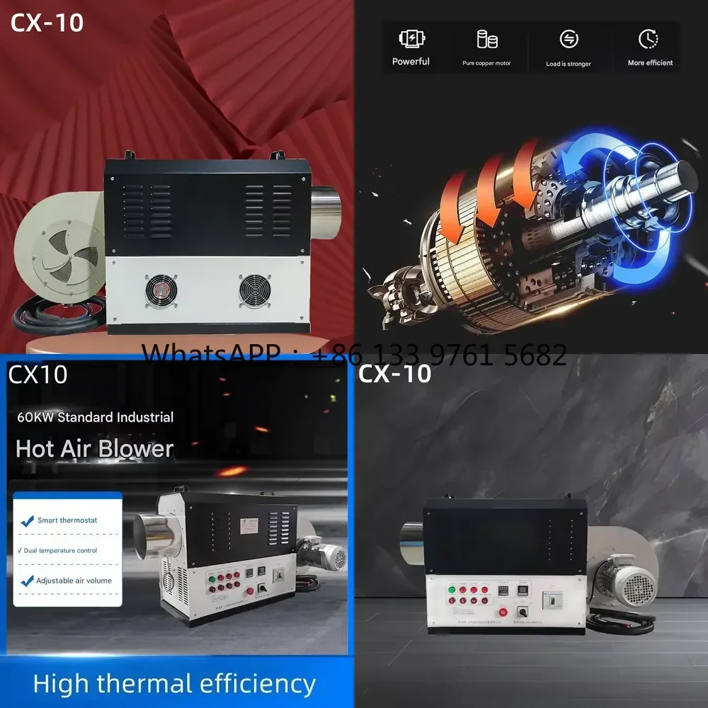 WSQ Industrial Hot air Heaters Easy Operation Electric Heating Industrial Oil Fired Heater