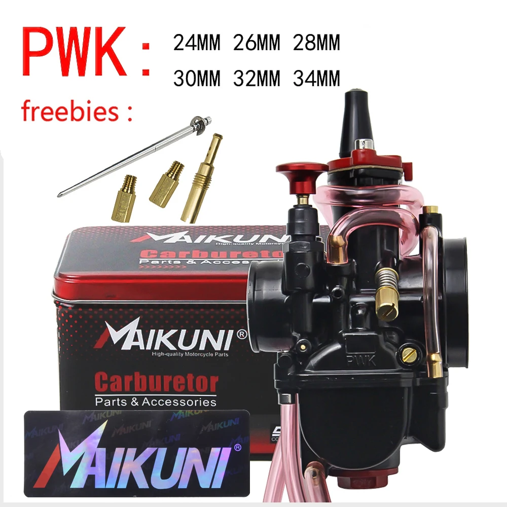 

MAIKUNI Motorcycle 21 24 26 28 30 32 34mm Universal Power Jet Carburetor For Mikuni PWK carb Scooters ATV With Dirt Bike