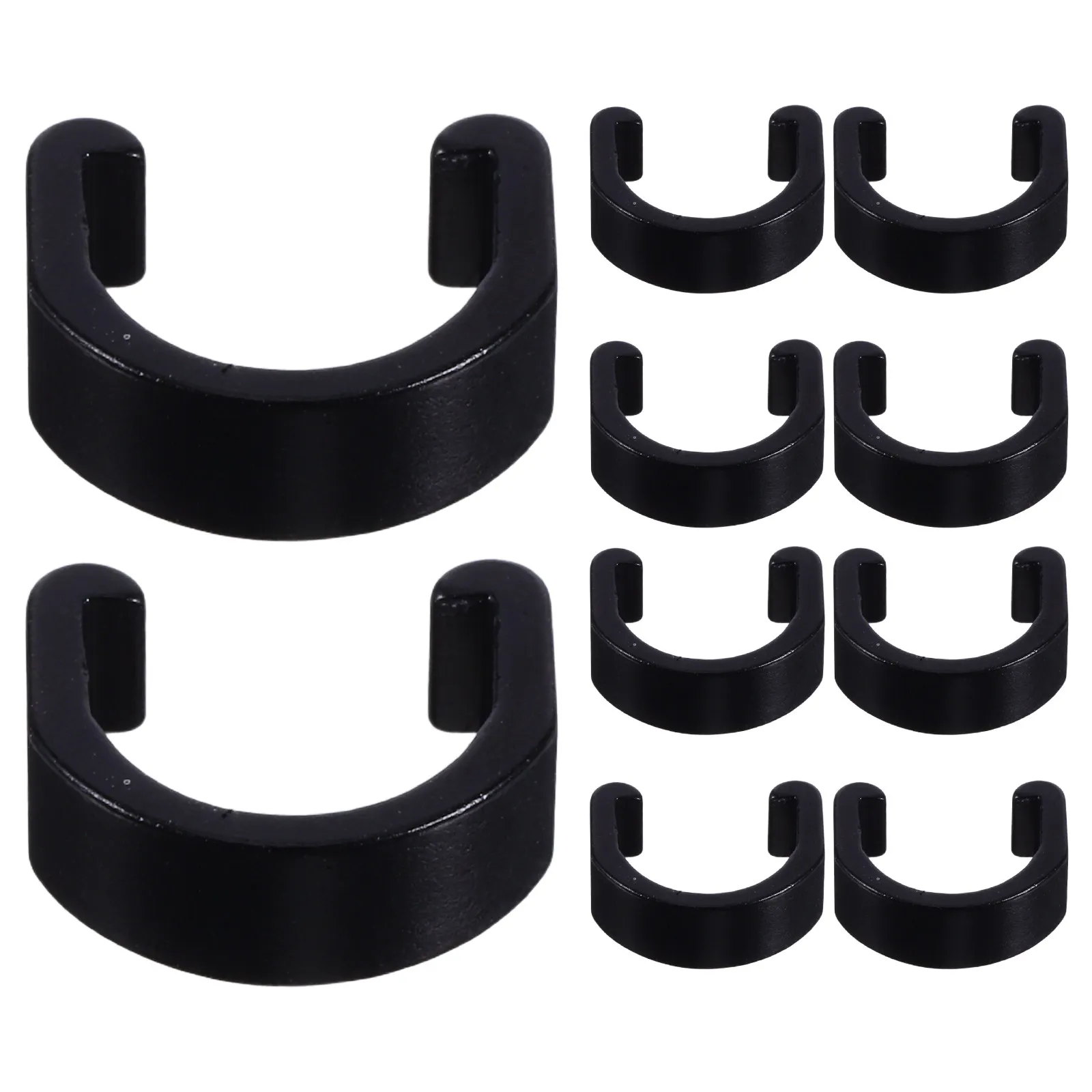 10Pcs Bike Line Fixing Clamp Aluminum Alloy C-Clip Cable Guide for Road Bicycle Brake Gear Shift Wire Management view 3