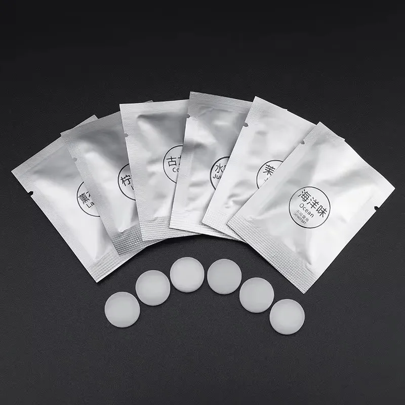 7/14Pcs Air Freshener Replacement Tablet Refill Solid Perfume Flavor for Car Air Vent Fragrances Diffuser Air Purifier Ashtray
