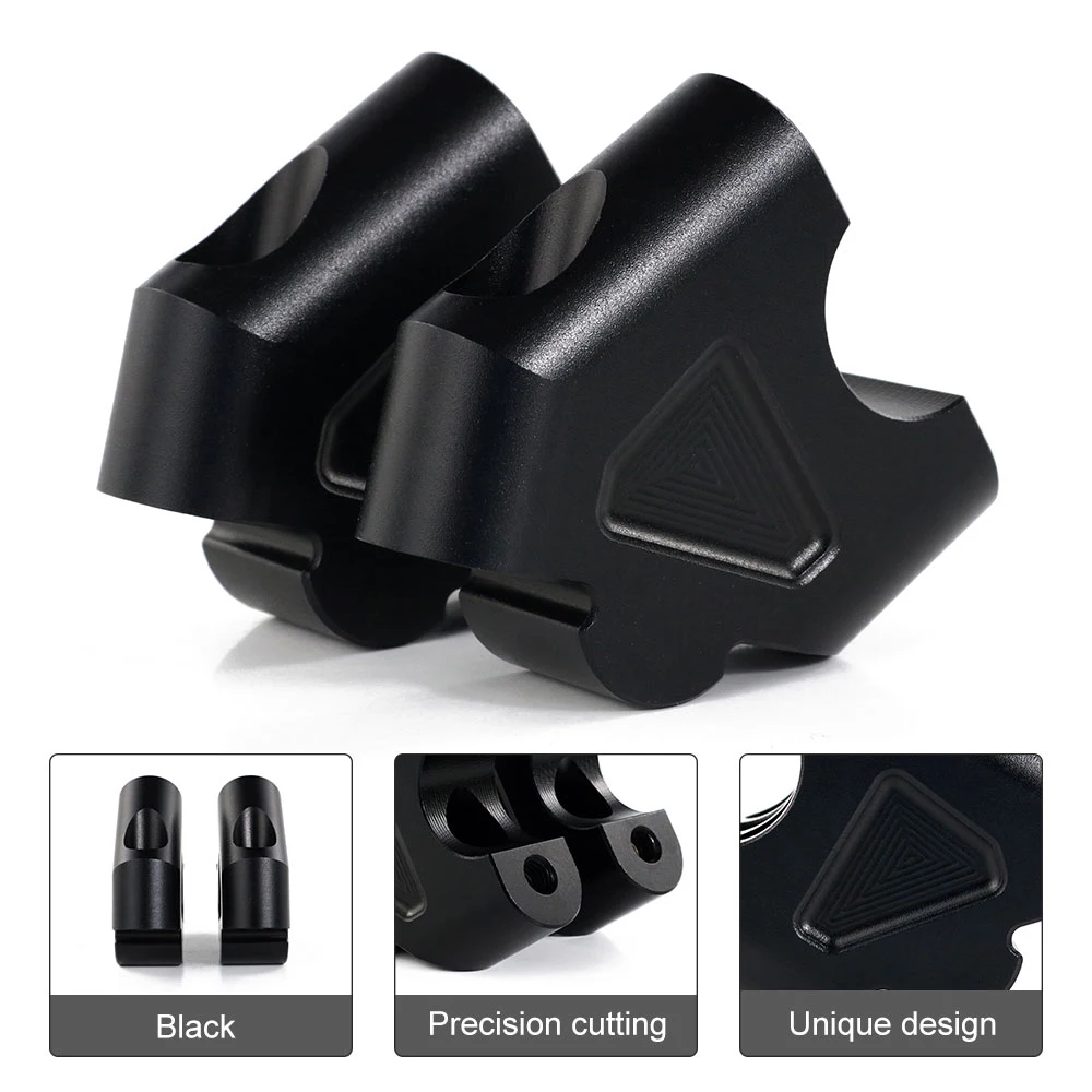 Motorcycle Handlebar Relocator Set Handle Bar Riser Offset Fit For Husqvarna Svartpilen 401 2017 2018 2019 2020 2021 2022 2023