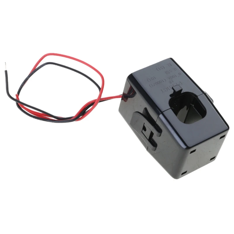 AC 0-100A PZCT-02 Split Coil for 100A Amp Energy Meter Mini Clip-on Measuring Building Electricity Consumption